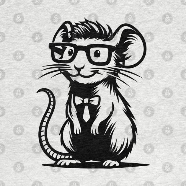 Nerdy Rat by KayBee Gift Shop